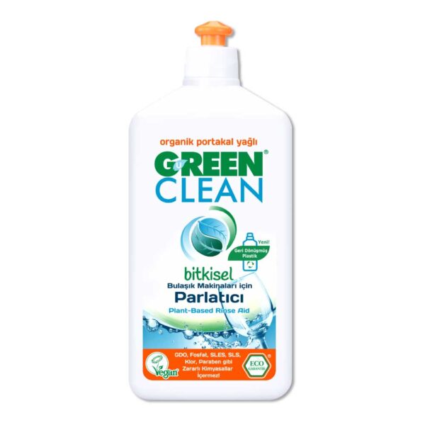 Green Clean Bitkisel Bulaşık Makinesi Parlatıcı