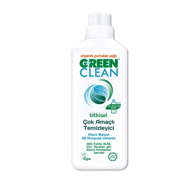 Green Clean Bitkisel Çok Amaçlı Yüzey Temizleyici