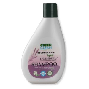 Green Clean Boyalı Saçlar Için Organik Lavanta Yağlı Şampuan
