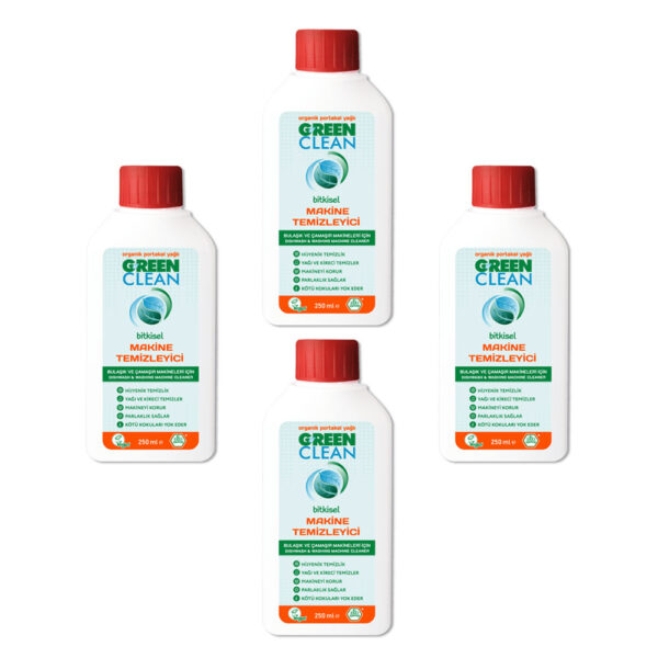 Green Clean Bitkisel Bulaşık Ve Çamaşır Makine Temizleyici 250ml