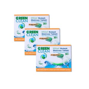Green Clean Organik Bitkisel Bulaşık Makinesi Tablet
