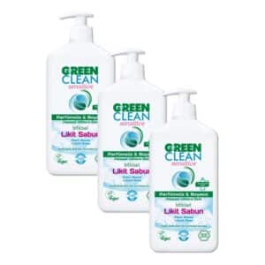 Green Clean Sensitive Bitkisel Likit Sıvı Sabun 500 ml