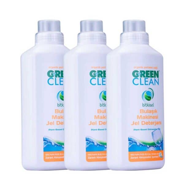 U Green Clean Bitkisel Jel Bulaşık Makinesi Deterjanı 1 Lt.