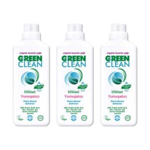 Green Clean Organik Bitkisel Çamaşır Yumuşatıcı 3'lü