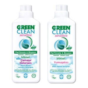 Green Clean Sensitive Çamaşır Deterjanı ve Yumuşatıcı